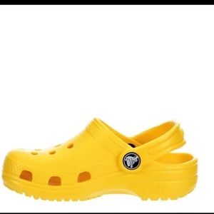 Yellow crocs